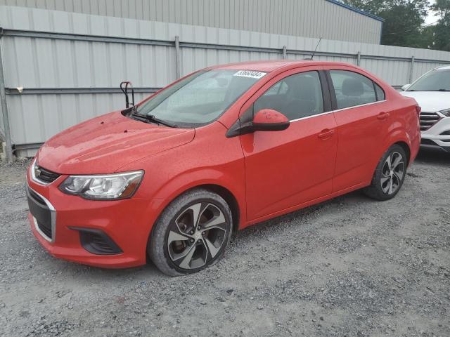 CHEVROLET SONIC PREM 2018 with VIN 1G1JF5SB4J4108235 - Photo from auction