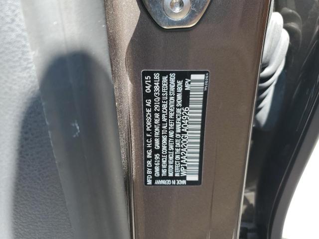 Photo 14 from auction – 2016 PORSCHE CAYENNE with VIN WP1AA2A20GLA04926