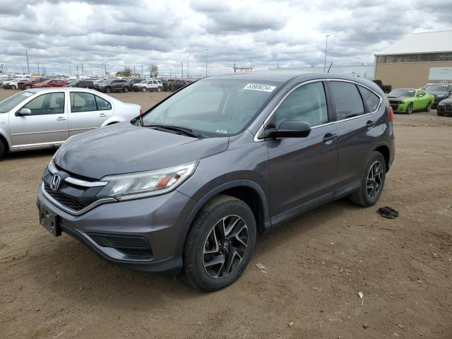 Photo 1 from auction – 2016 HONDA CR-V SE with VIN 2HKRM4H47GH697030