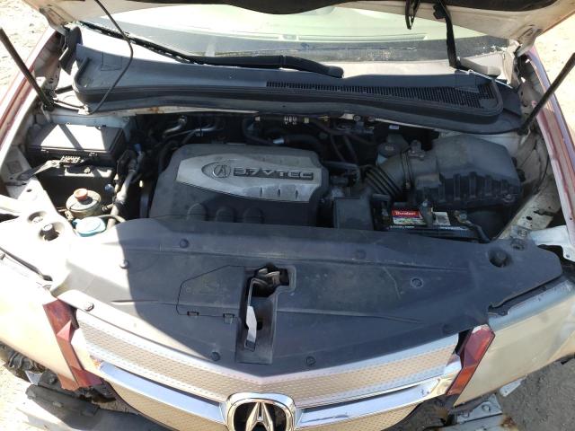 Photo 12 from auction – 2009 ACURA MDX TECHNO with VIN 2HNYD28499H505466