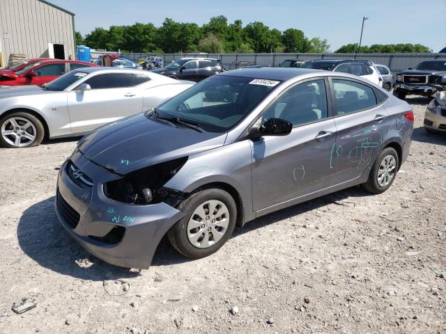 HYUNDAI ACCENT SE 2017 with VIN KMHCT4AE7HU327646 - Photo from auction
