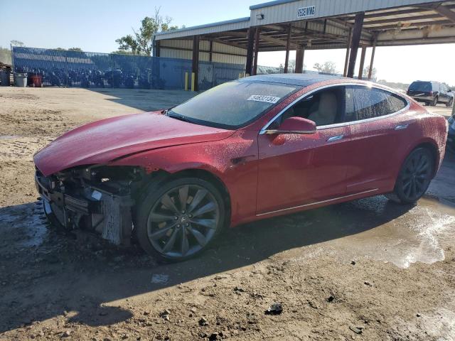 TESLA MODEL S 2016 with VIN 5YJSA1E16GF169657 - Photo from auction