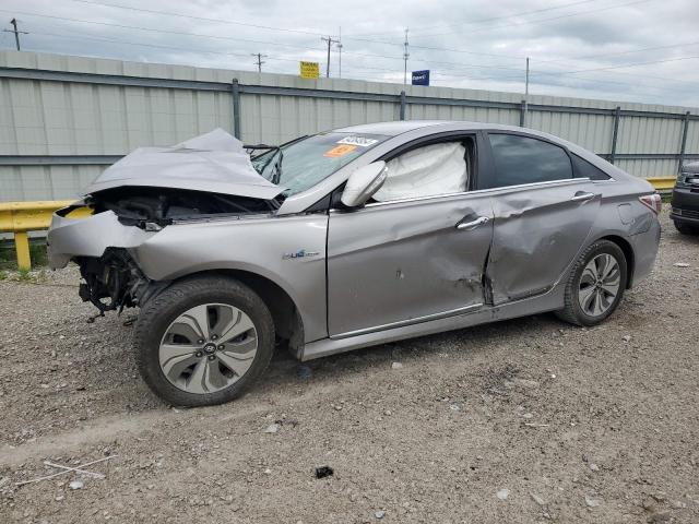 HYUNDAI SONATA HYB 2013 with VIN KMHEC4A45DA091607 - Photo from auction