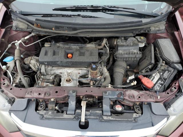 Photo 11 from auction – 2012 HONDA CIVIC EXL with VIN 19XFB2F96CE045140