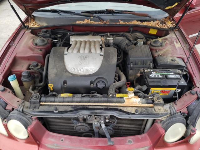 Photo 11 from auction – 2005 KIA OPTIMA LX with VIN KNAGD128355424355