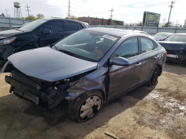 HYUNDAI ACCENT SE 2018 with VIN 3KPC24A34JE018288 - Photo from auction