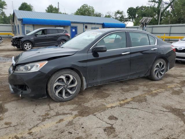 HONDA ACCORD EX 2017 with VIN 1HGCR2F76HA079636 - Photo from auction