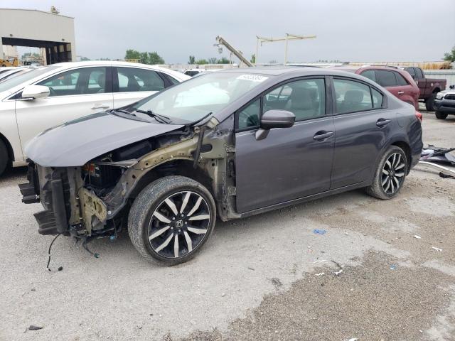 HONDA CIVIC EXL 2015 with VIN 2HGFB2F9XFH509203 - Photo from auction