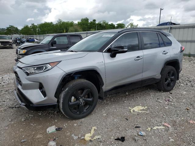 TOYOTA RAV4 XSE 2020 with VIN 4T3EWRFV0LU008675 - Photo from auction