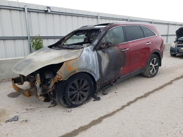 KIA SORENTO EX 2016 with VIN 5XYPHDA52GG173323 - Photo from auction