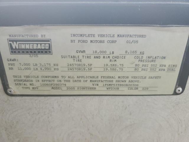 Photo 10 from auction – 2006 FORD F550 SUPER with VIN 1F6MF53Y860A00306