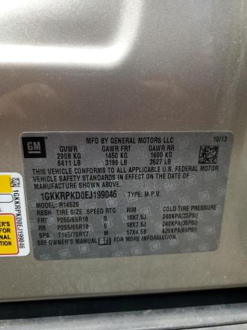 Photo 14 from auction – 2014 GMC ACADIA SLE with VIN 1GKKRPKD0EJ199046