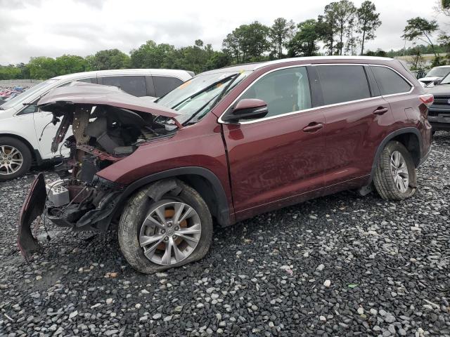 TOYOTA HIGHLANDER 2014 with VIN 5TDKKRFH3ES009140 - Photo from auction