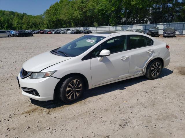 Photo 1 from auction – 2013 HONDA CIVIC EXL with VIN 19XFB2F93DE255597
