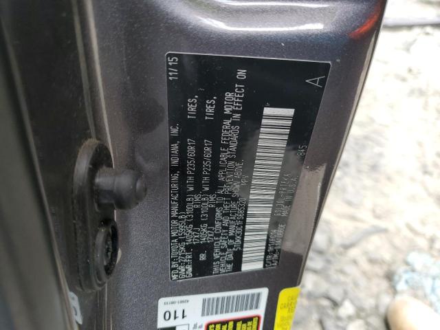 Photo 14 from auction – 2015 TOYOTA SIENNA LE with VIN 5TDKK3DC1FS685320