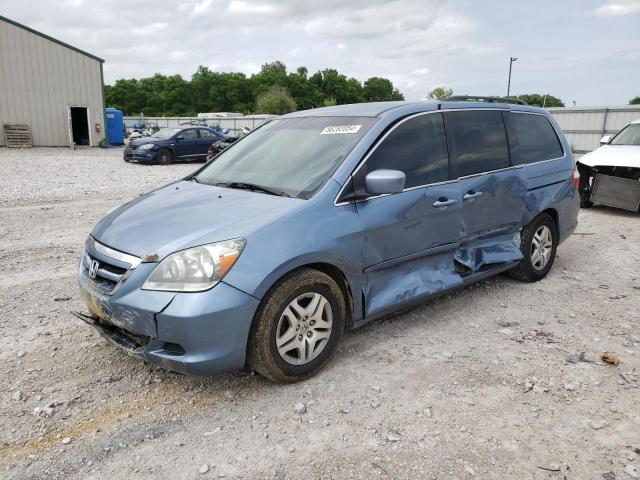 HONDA ODYSSEY EX 2007 with VIN 5FNRL384X7B135490 - Photo from auction