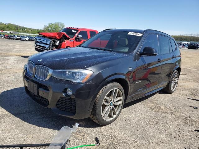 BMW X3 XDRIVE3 2016 with VIN 5UXWX7C55G0R17434 - Photo from auction