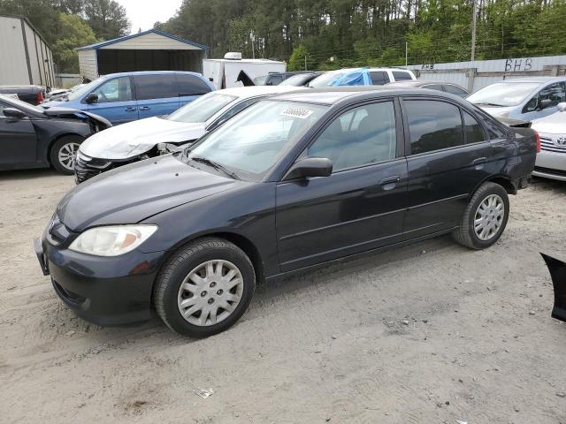 HONDA CIVIC LX 2005 with VIN 2HGES16555H553322 - Photo from auction