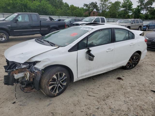 HONDA CIVIC EX 2014 with VIN 2HGFB2F83EH521683 - Photo from auction