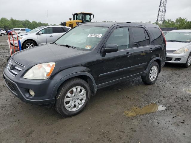 HONDA CR-V EX 2006 with VIN JHLRD788X6C044208 - Photo from auction