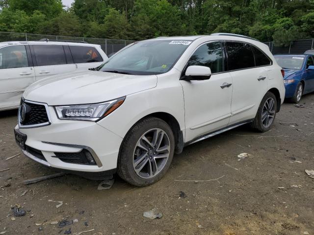 ACURA MDX ADVANC 2017 with VIN 5FRYD4H86HB043648 - Photo from auction