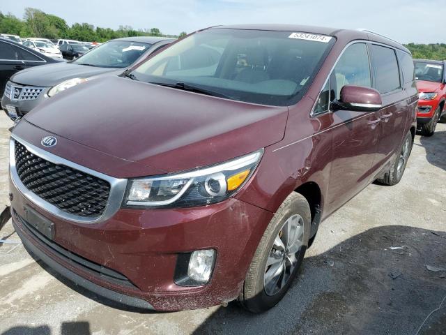 KIA SEDONA EX 2015 with VIN KNDMC5C12F6019469 - Photo from auction
