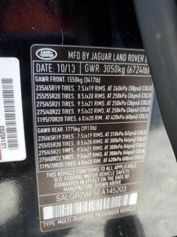 Photo 14 from auction – 2014 LAND ROVER RANGE ROVE with VIN SALGR2WF5EA145203