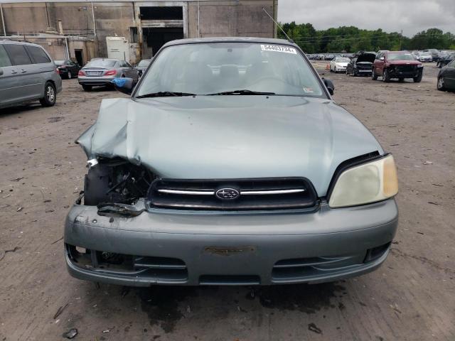 Photo 5 from auction – 2002 SUBARU LEGACY L with VIN 4S3BE635627206311