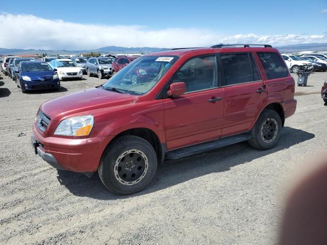 HONDA PILOT EXL 2004 with VIN 2HKYF18584H524495 - Photo from auction