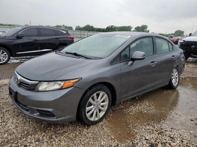 HONDA CIVIC EX 2012 with VIN 2HGFB2F88CH311075 - Photo from auction
