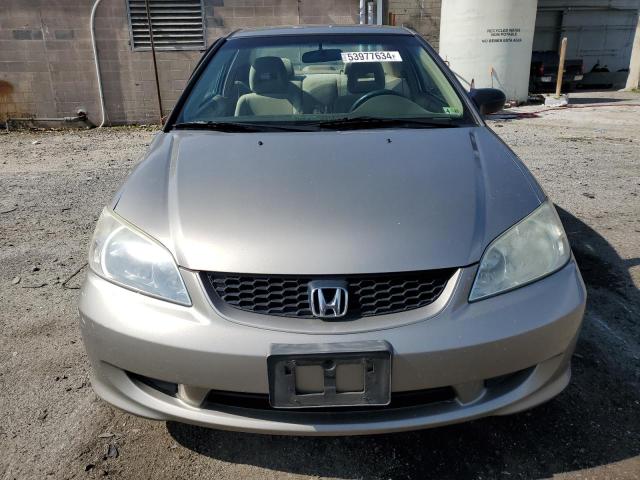 Photo 5 from auction – 2005 HONDA CIVIC LX with VIN 1HGEM22535L012553