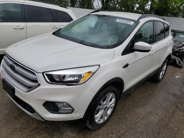 FORD ESCAPE SE 2018 with VIN 1FMCU9GD9JUB52086 - Photo from auction