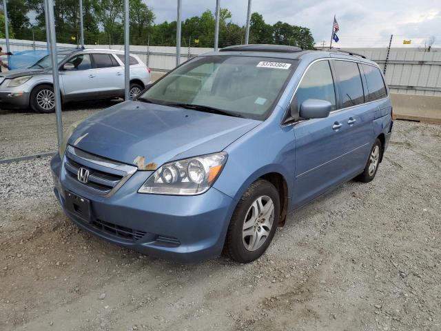 Photo 1 from auction – 2007 HONDA ODYSSEY EX with VIN 5FNRL38717B013367