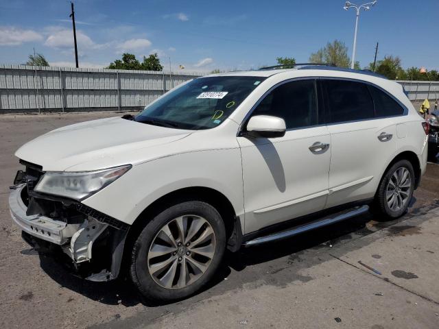 ACURA MDX TECHNO 2014 with VIN 5FRYD4H48EB039352 - Photo from auction