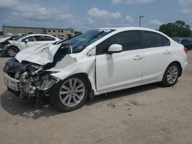 HONDA CIVIC EXL 2012 with VIN 2HGFB2F90CH529679 - Photo from auction