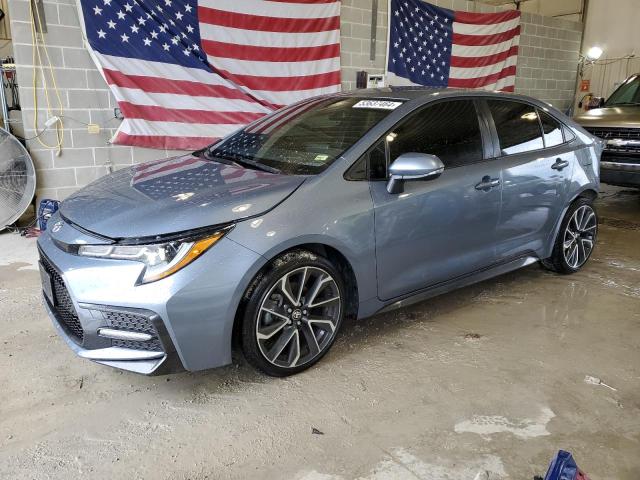 TOYOTA COROLLA 2022 with VIN JTDS4MCE3NJ082903 - Photo from auction