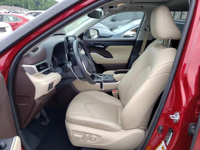 Photo 7 from auction – 2022 TOYOTA HIGHLANDER with VIN 5TDGZRAH6NS541507