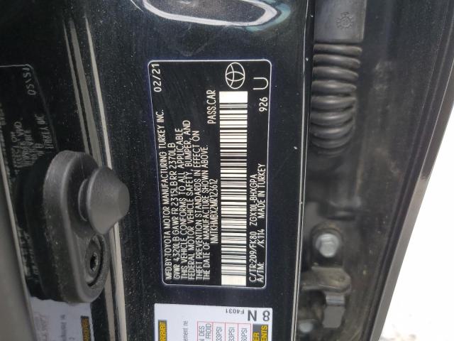 Photo 14 from auction – 2021 TOYOTA C-HR with VIN NMTKHMBX2MR123612