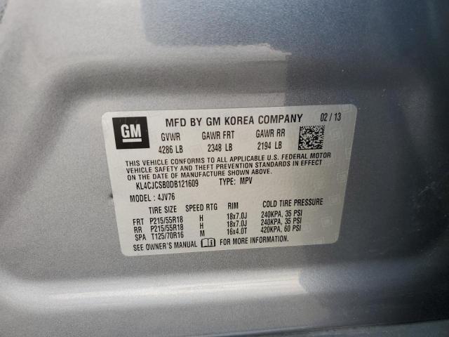 Photo 14 from auction – 2013 BUICK ENCORE with VIN KL4CJCSB0DB121609