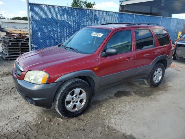 MAZDA TRIBUTE LX 2004 with VIN 4F2YZ04124KM31235 - Photo from auction
