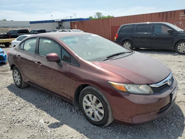 Photo 4 from auction – 2012 HONDA CIVIC LX with VIN 19XFB2F5XCE078249