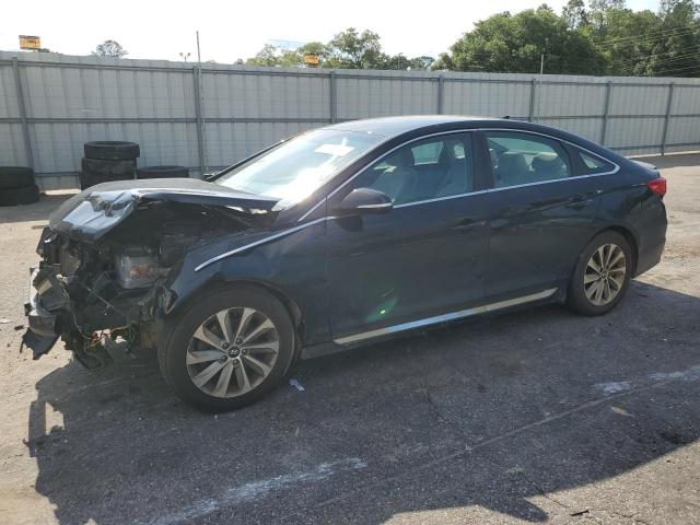 HYUNDAI SONATA 2016 with VIN 5NPE34AF3GH413695 - Photo from auction
