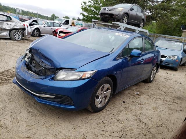 HONDA CIVIC LX 2013 with VIN 19XFB2F56DE222154 - Photo from auction