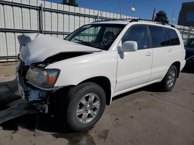 TOYOTA HIGHLANDER 2004 with VIN JTEEP21A740057057 - Photo from auction