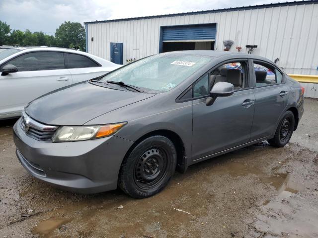 HONDA CIVIC LX 2012 with VIN 2HGFB2E5XCH553339 - Photo from auction