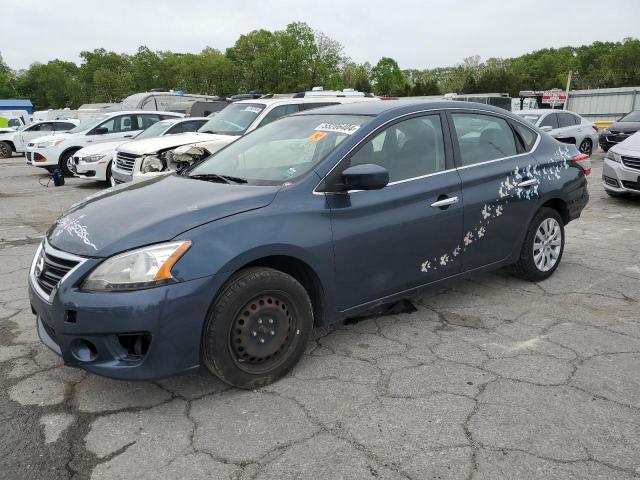 NISSAN SENTRA S 2015 with VIN 3N1AB7AP0FL657754 - Photo from auction