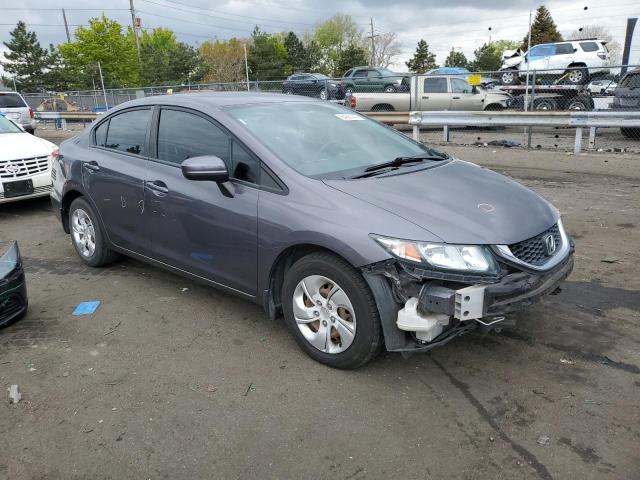 Photo 4 from auction – 2014 HONDA CIVIC LX with VIN 19XFB2F56EE050984