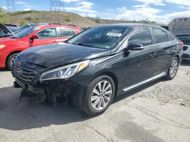 HYUNDAI SONATA SPO 2017 with VIN 5NPE34AF2HH479219 - Photo from auction