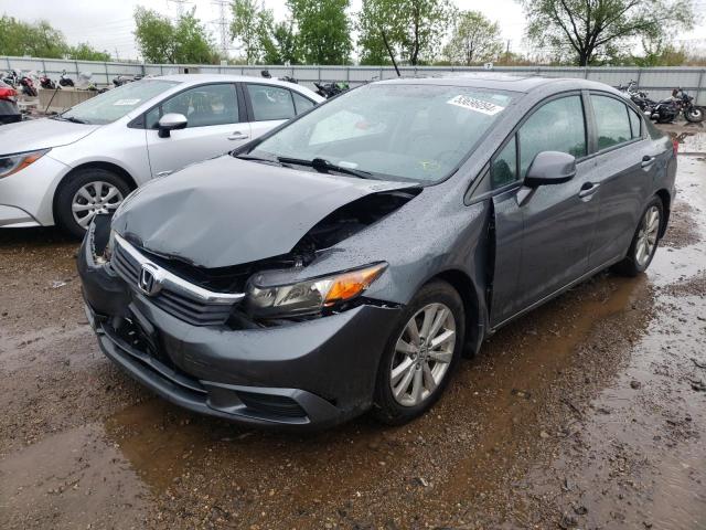 HONDA CIVIC EXL 2012 con VIN 19XFB2F95CE018690 - Foto de la subasta