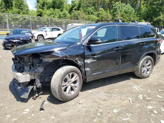 TOYOTA HIGHLANDER 2015 with VIN 5TDZKRFH9FS107573 - Photo from auction
